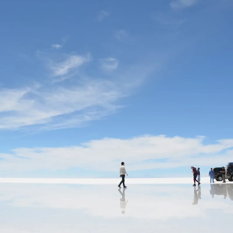 ウユニ塩湖。「死ぬまでに見たい絶景」を見たあとに感じたこと