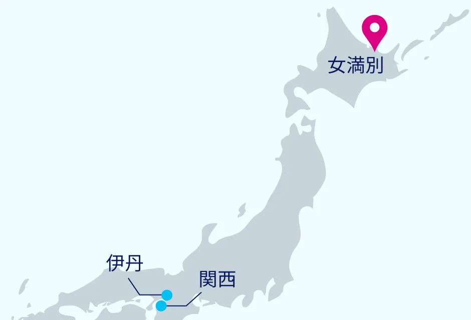 女満別マップ