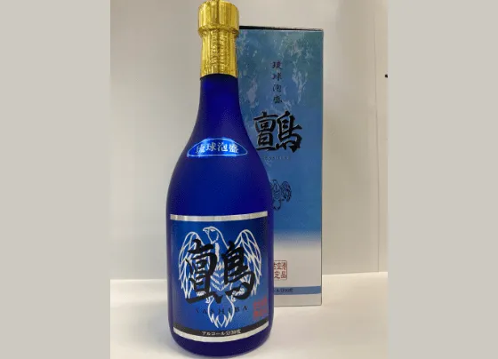 宮古空港オリジナル泡盛 サシバ瑠璃シリーズ30度