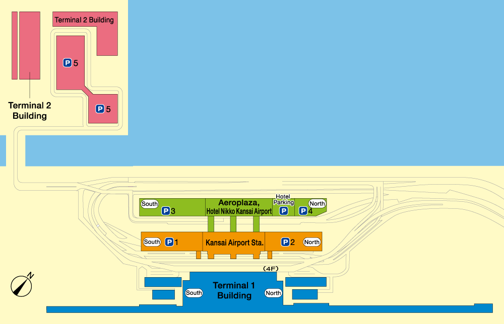 Airport Map Kansai International Airport