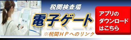 税関検査場　電子ゲート