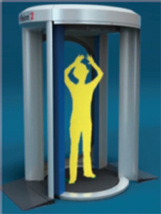 ボディスキャナーによる保安検査の受け方