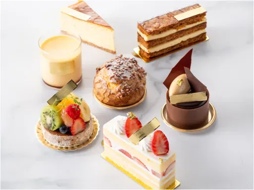 每一個都由烘焙師精心烘焙的麵包與甜點