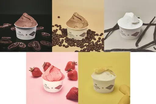 グラス＆ソルベ 5種