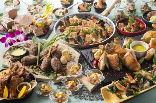 고기박사' 셰프의 창의적인 고기요리와 아시아의 프렌치뷔페