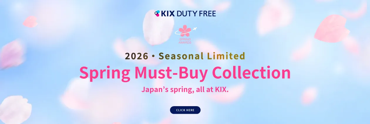 Spring Renewal｜Spring Favorites – KIX DUTY FREE 2026 Spring Edit	