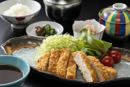 【晚餐】神户猪 炸猪排套餐