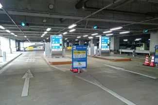 2. 第1駐車場（P1） 予約車の入庫方法