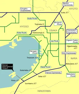 Road Map and Access Bridge Tolls