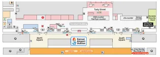 Kansai Airport Station Map