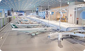 巨大模型を見ながら学ぶ