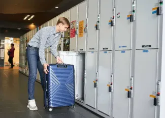 Smart Travel in Kyoto: Using Luggage Storage
