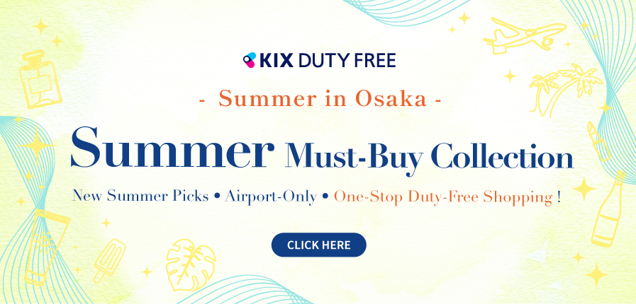 「KIX DUTY FREE」 2025 Summer Duty-Free Must-Buy List is Here!